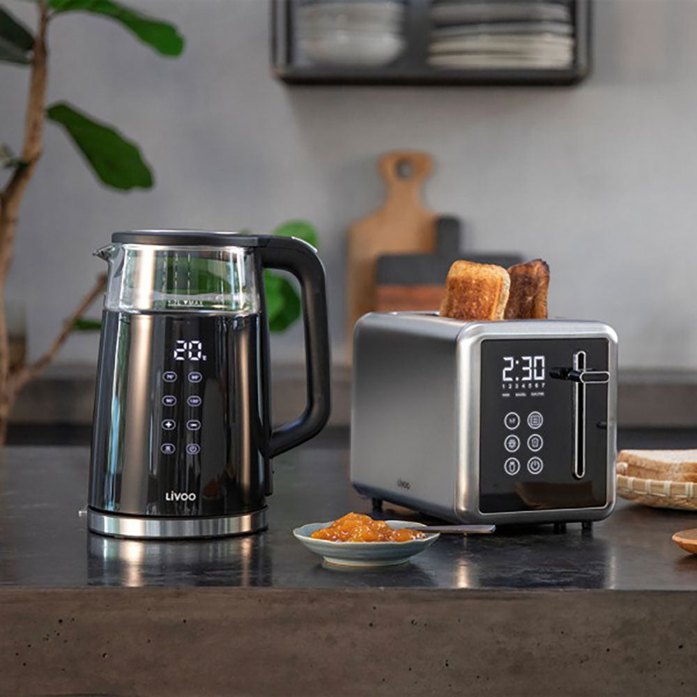 Livoo digital brødrister med justerbar termostat