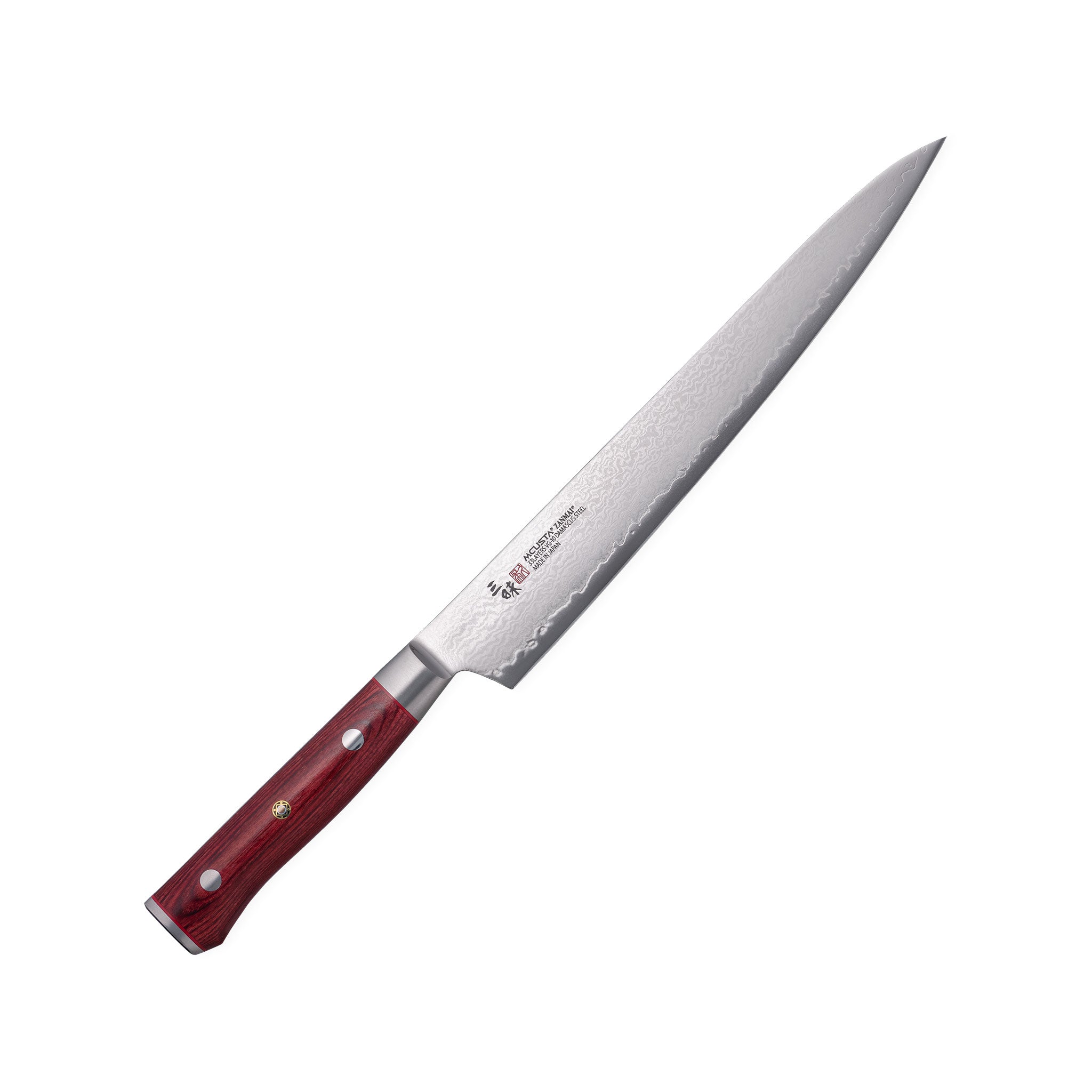 Mcusta Zanmai Damascus Sujihiki Skjærekniv 24 cm
