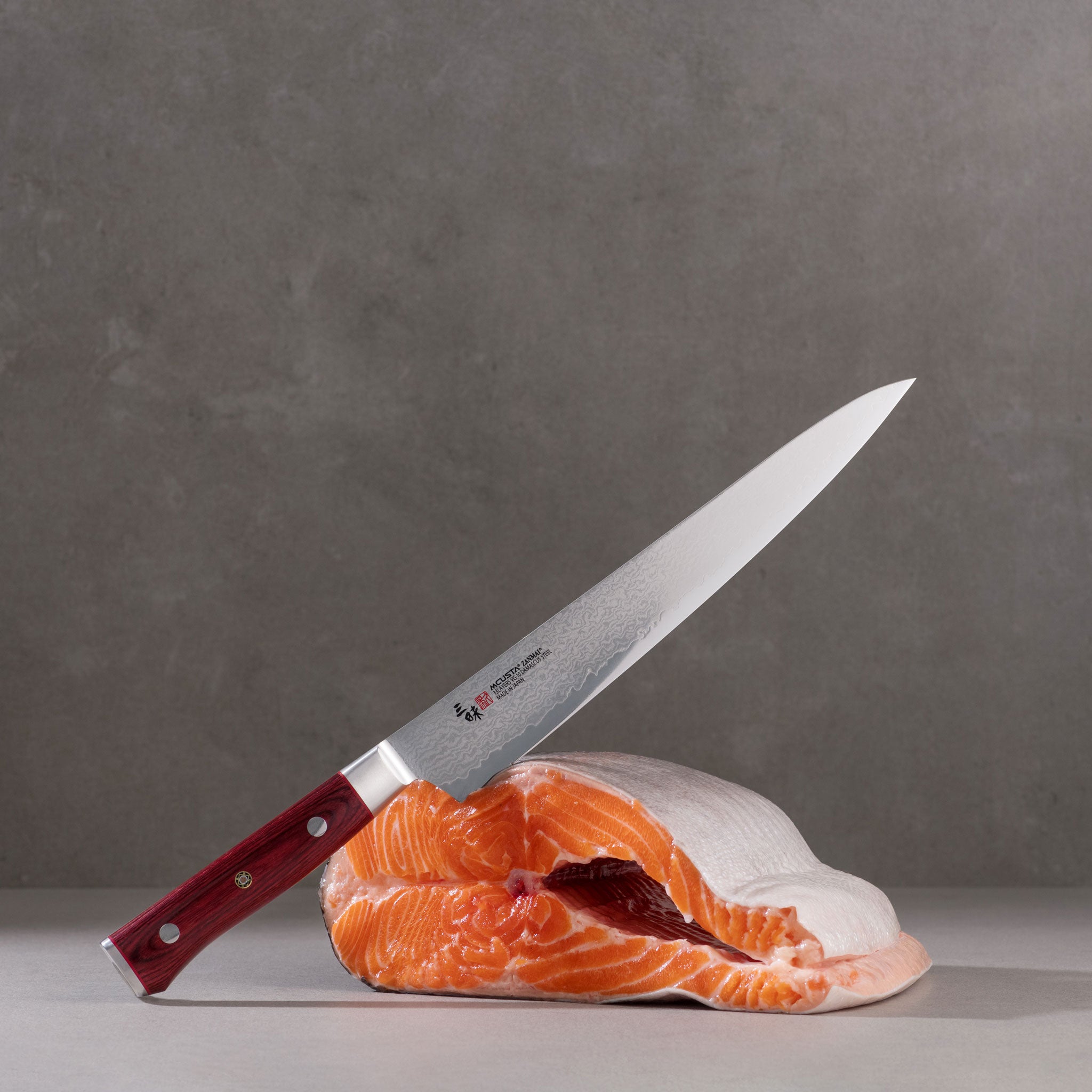 Mcusta Zanmai Damascus Sujihiki Skjærekniv 24 cm