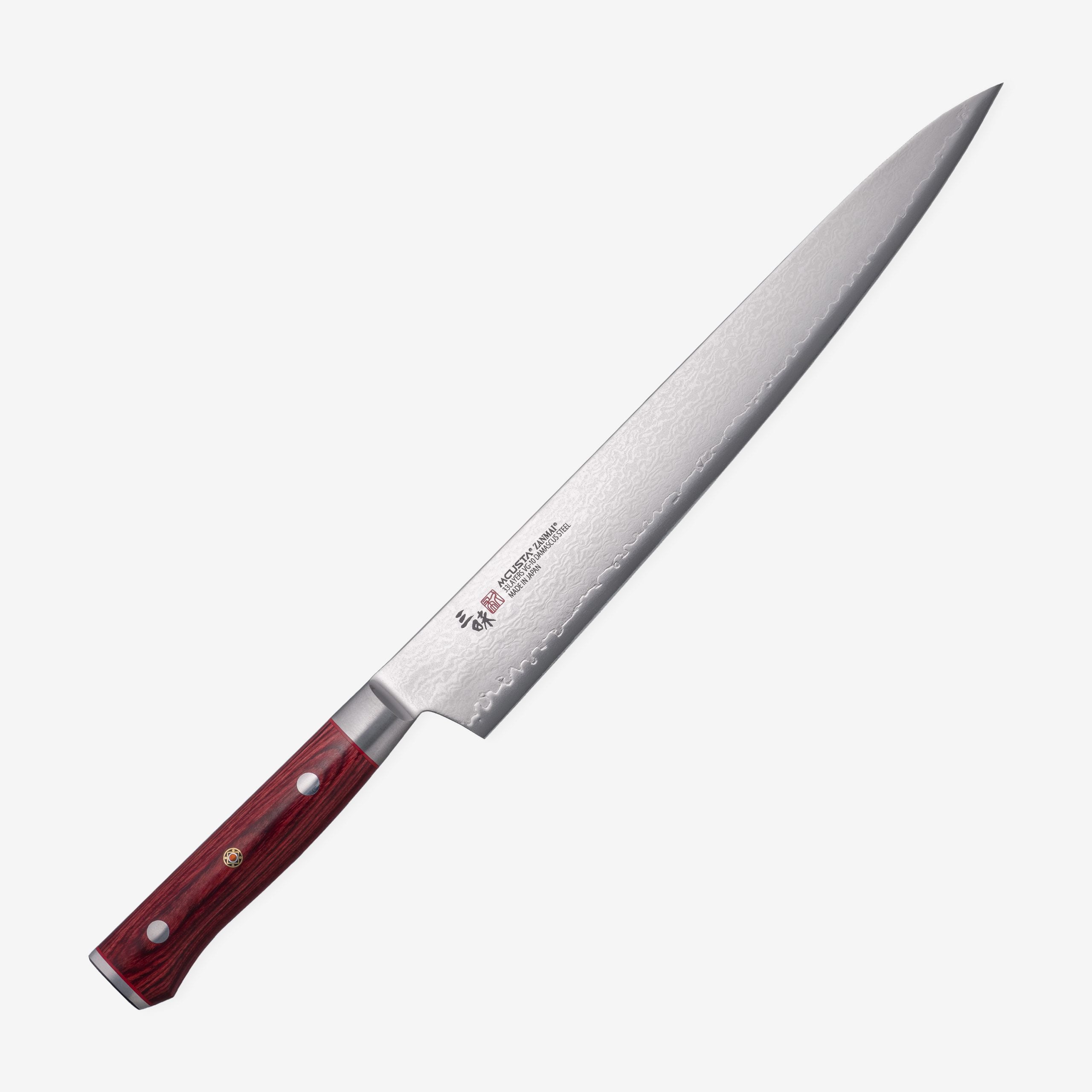 Mcusta Zanmai Damascus Sujihiki Skjærekniv 27 cm