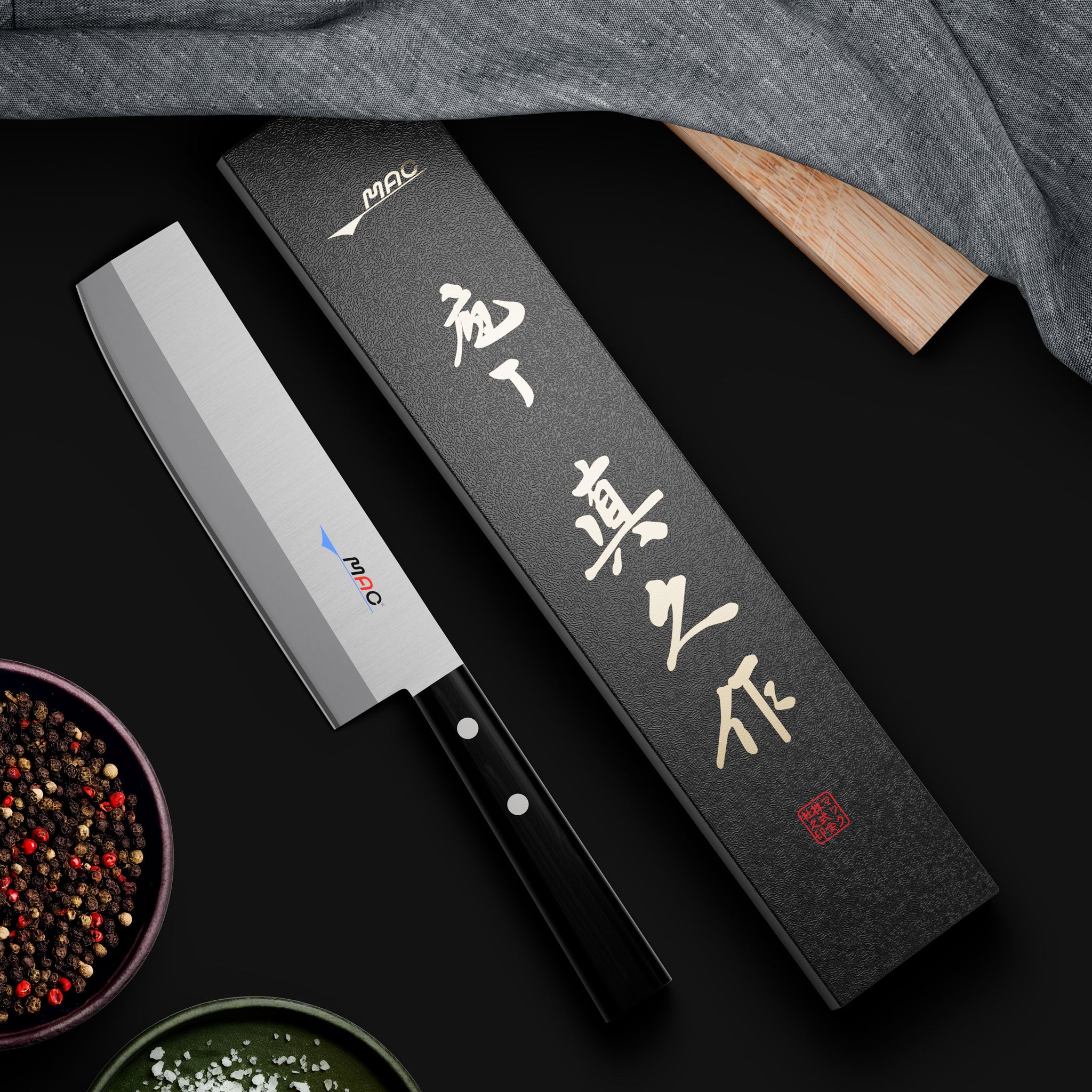 MAC Nakiri Grønnsakskniv 16,5 cm