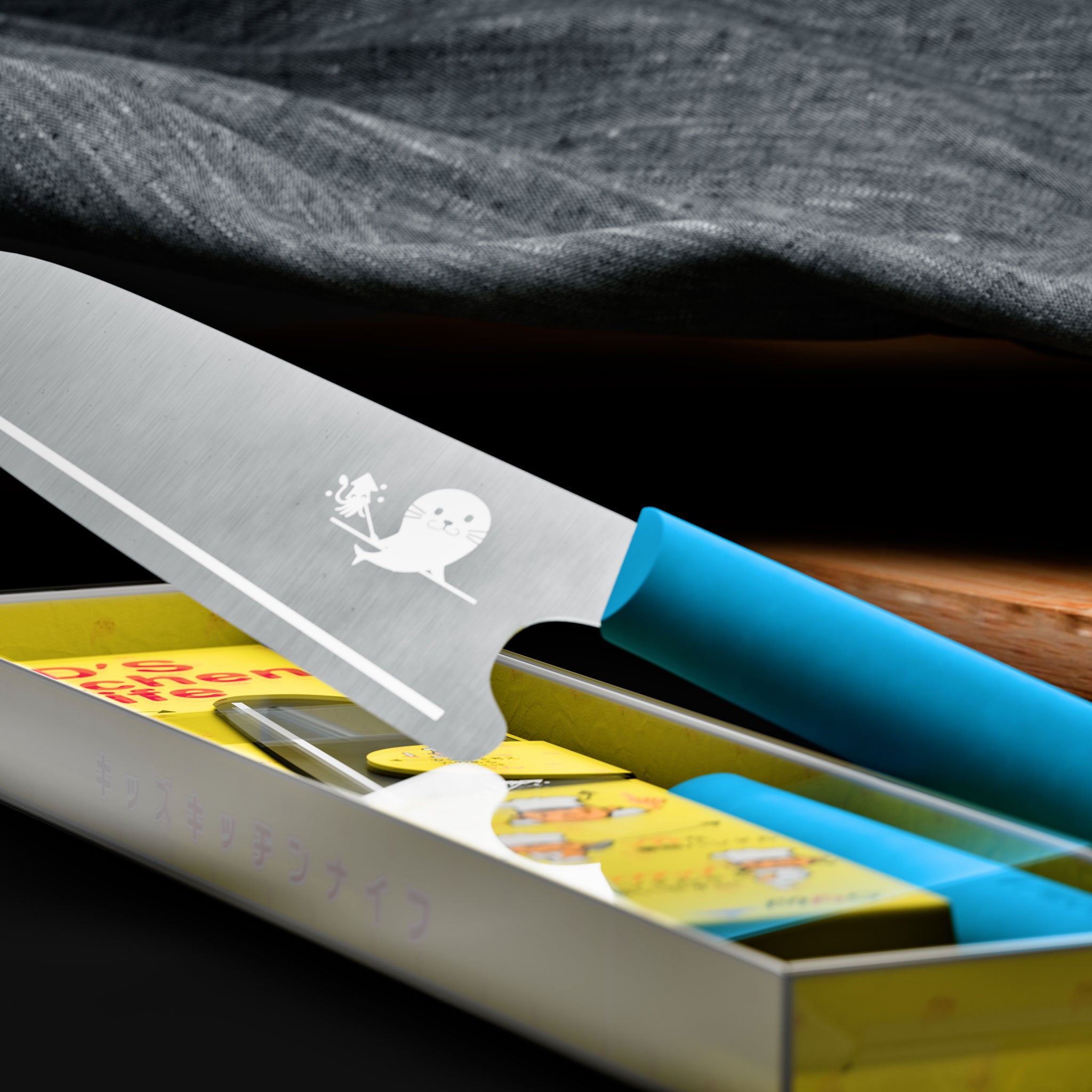 MAC Barnekniv Blå 12,5 cm