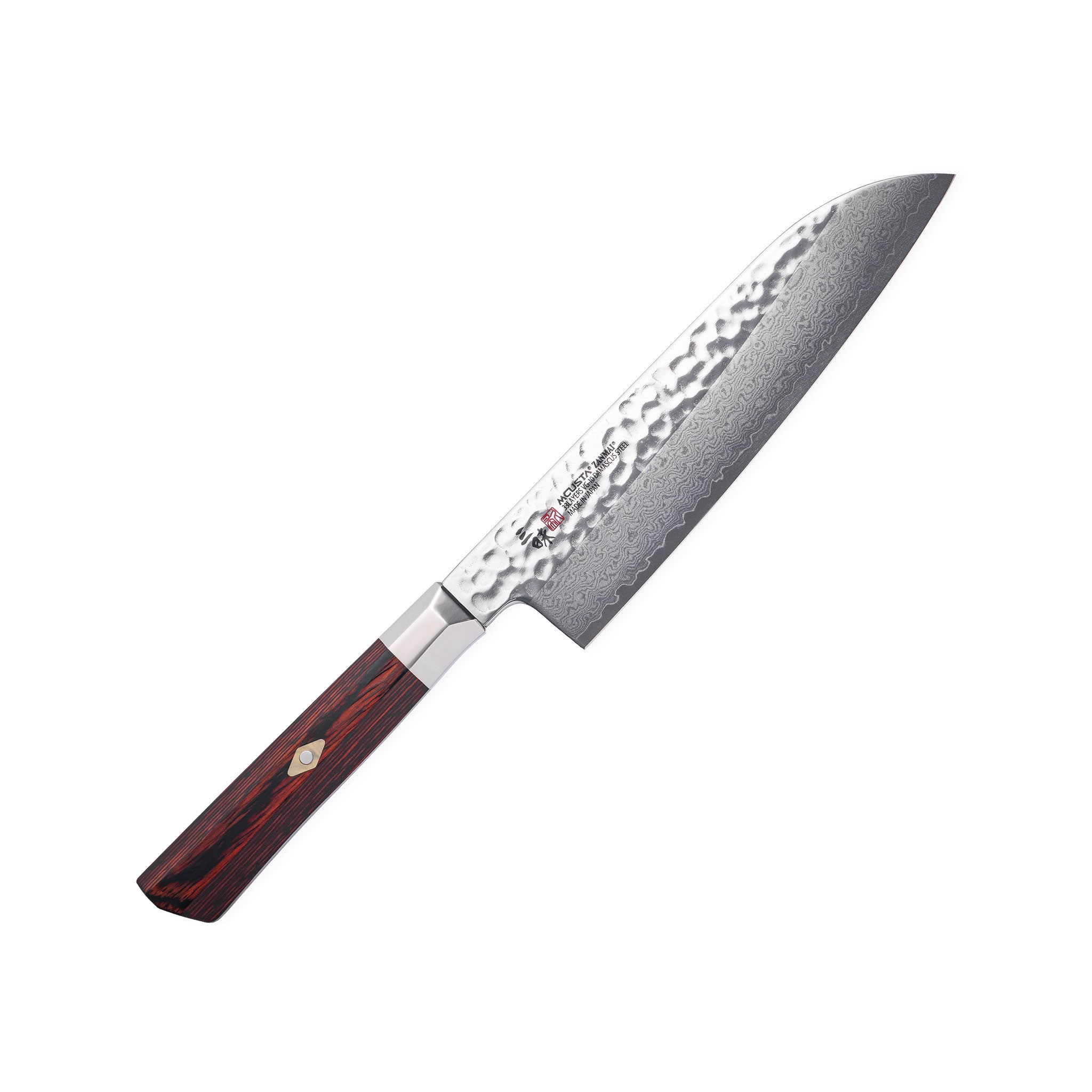 Mcusta Zanmai Supreme Hammered Santokukniv 18 cm
