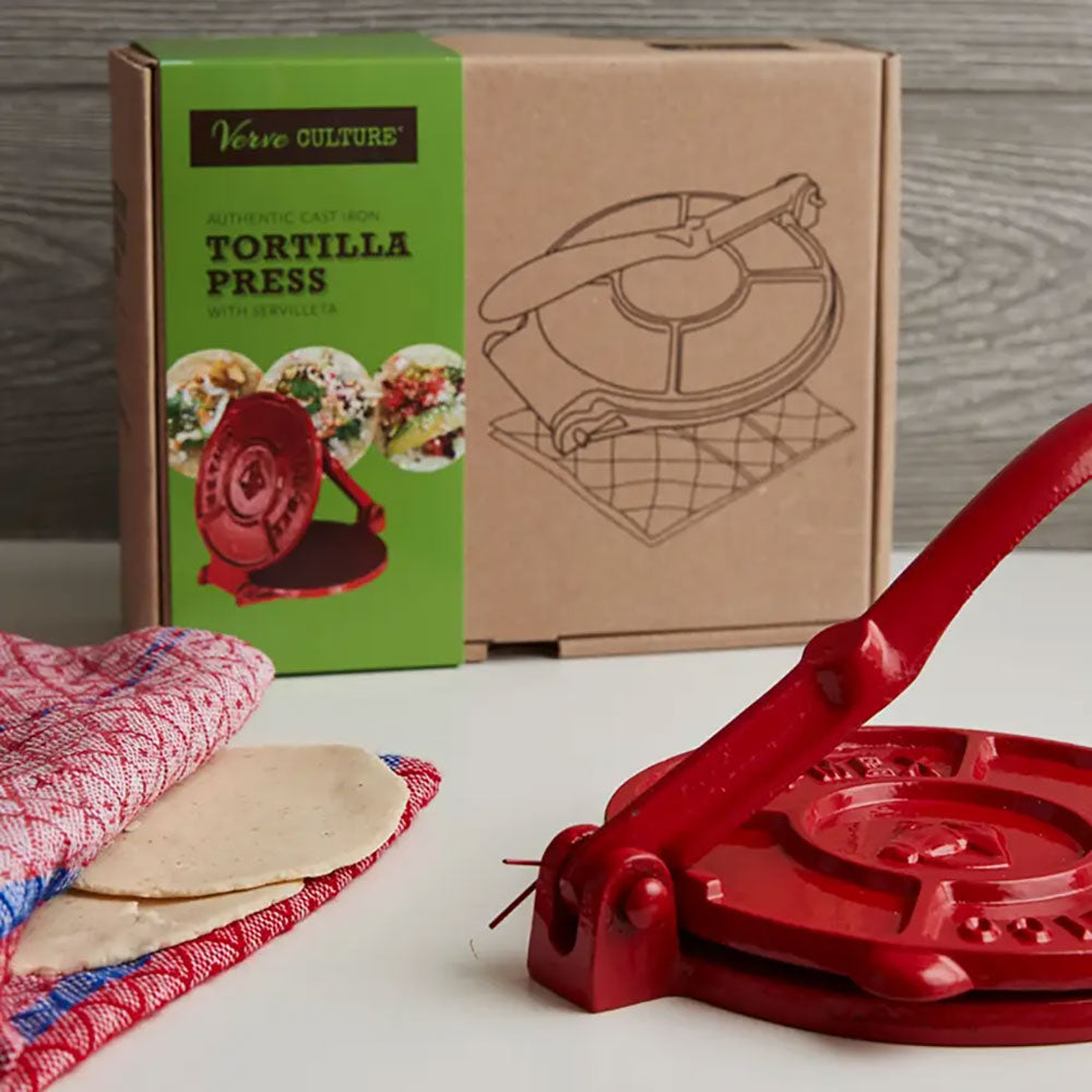 Verve Culture - Cast Iron Tortilla Press Kit