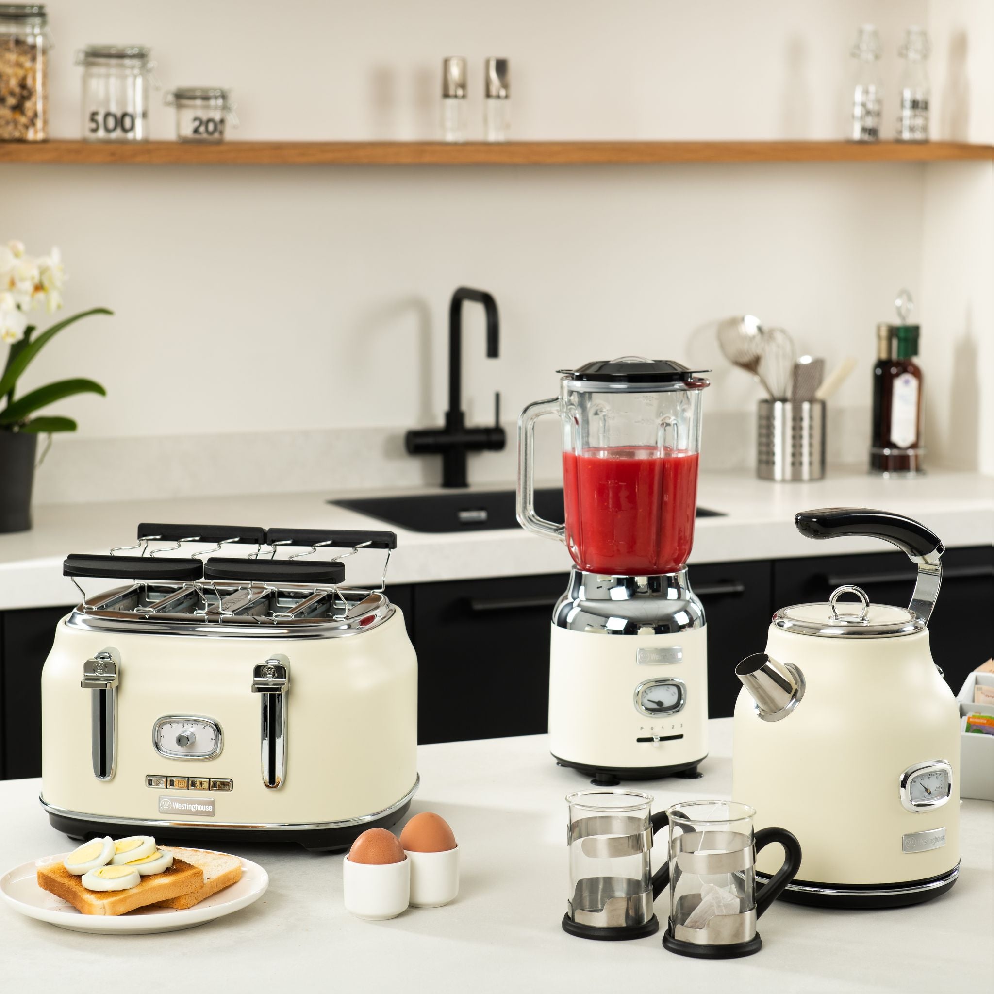 Westinghouse Retro Bordblender - 1.5L - Hvit
