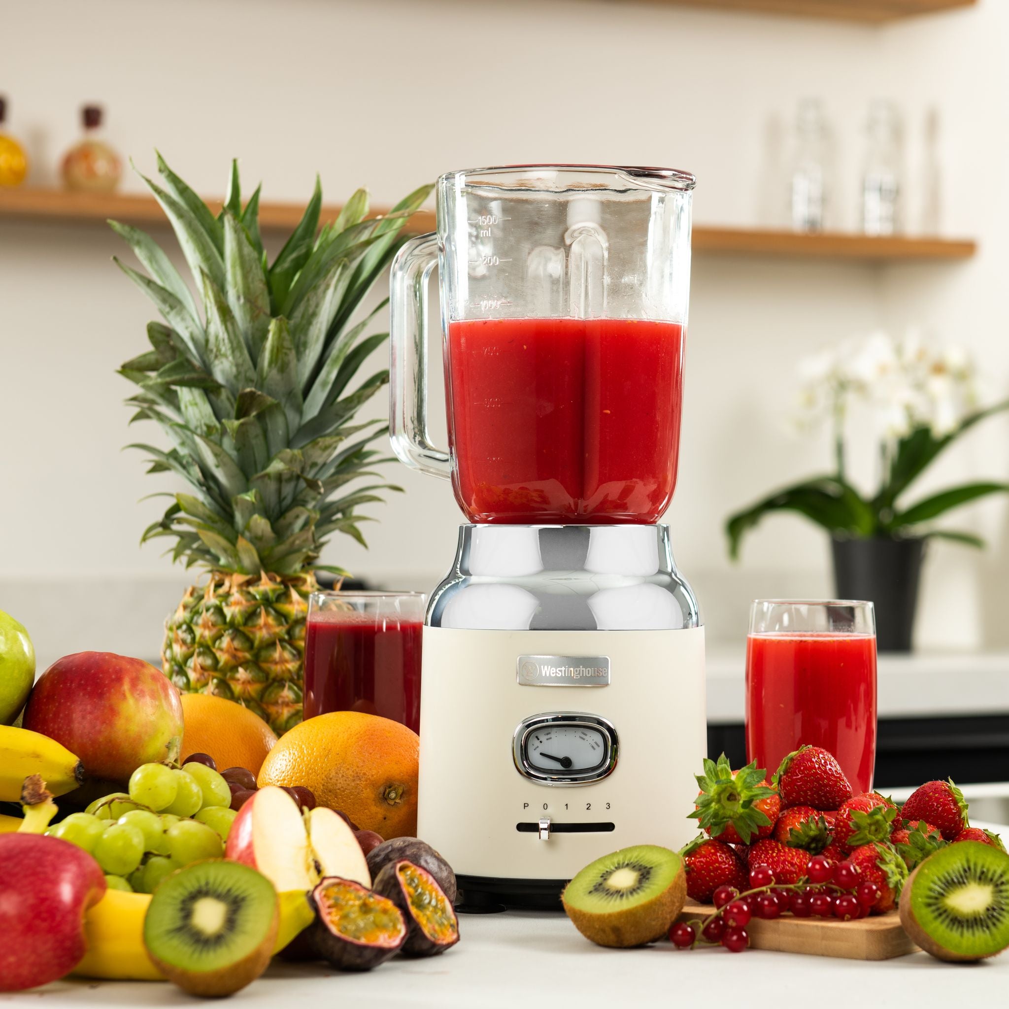 Westinghouse Retro Bordblender - 1.5L - Hvit