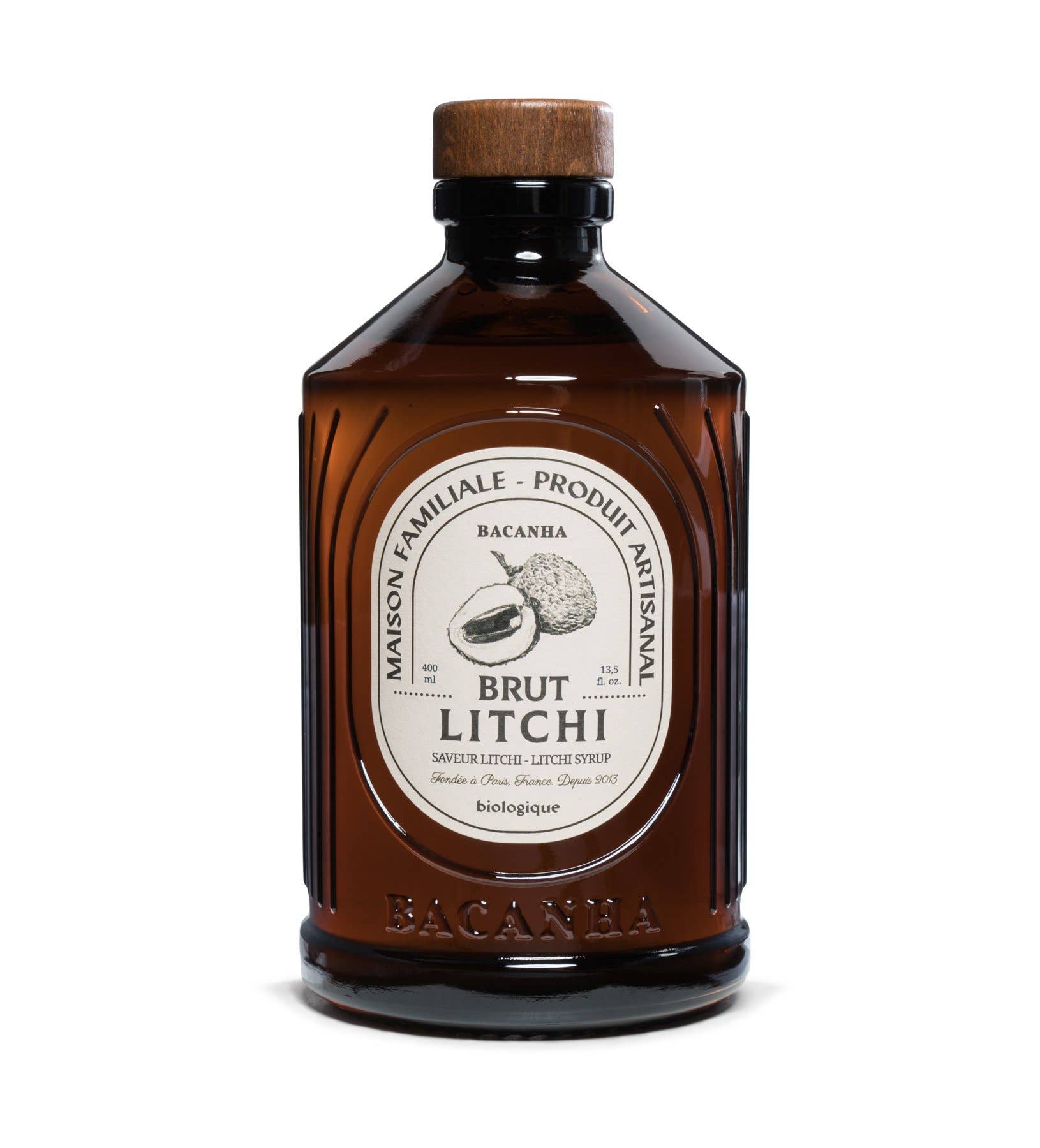 Bacanha - Raw Lychee Syrup - Organic - 400ml