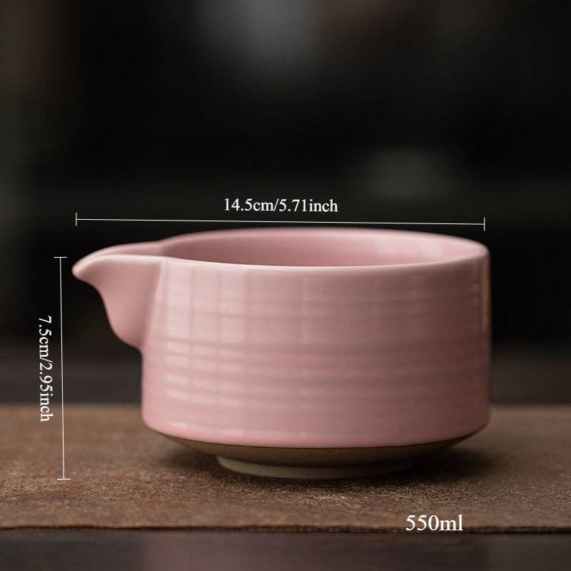 Gohobi – Keramisk matcha-sett  041 Rosa