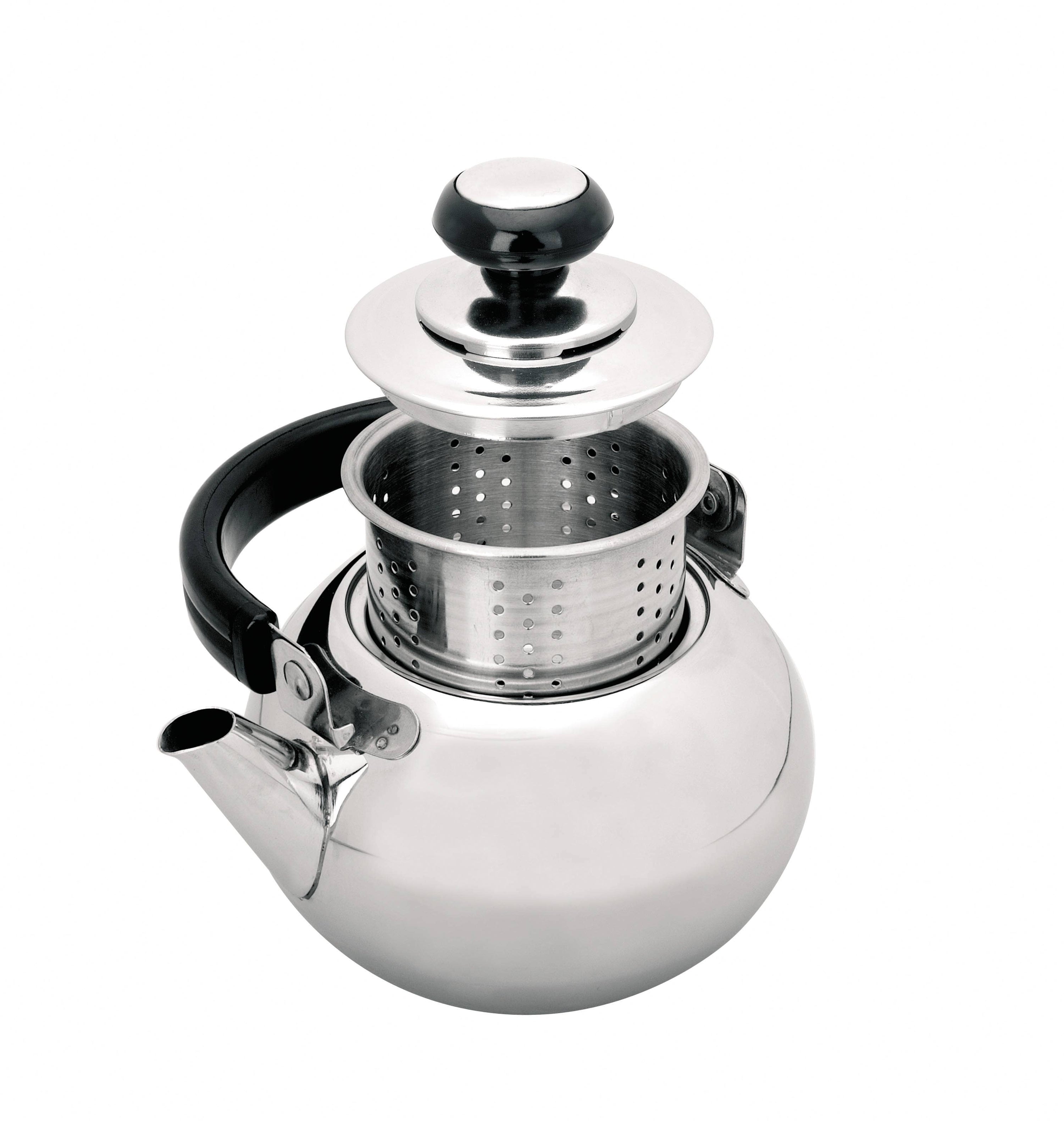 Ibili – Kaffekjele i 18/10 Rustfritt Stål (1,8 Liter, med prism filter)