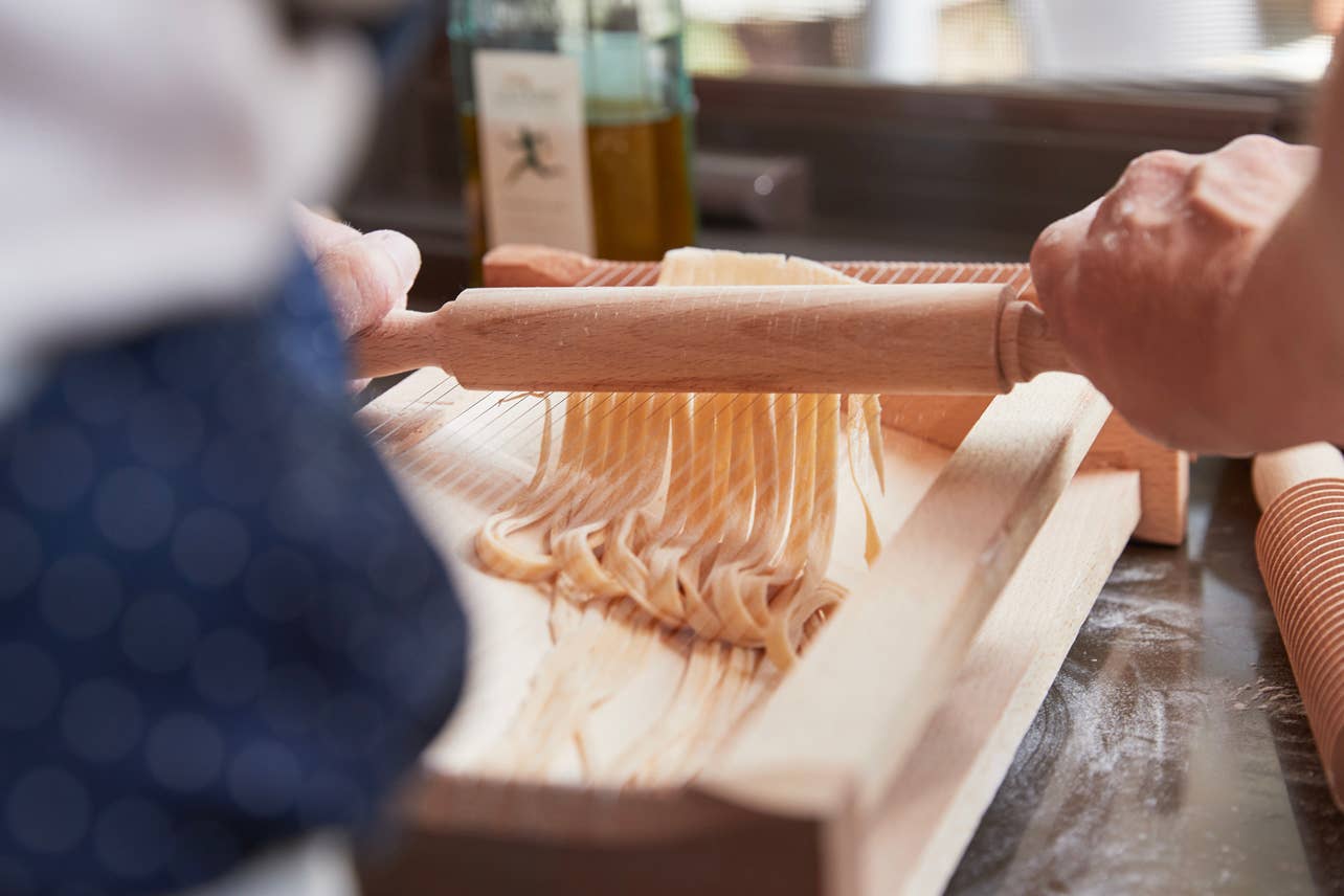 Verve Culture - Italian Pasta Chitarra with Rolling Pin