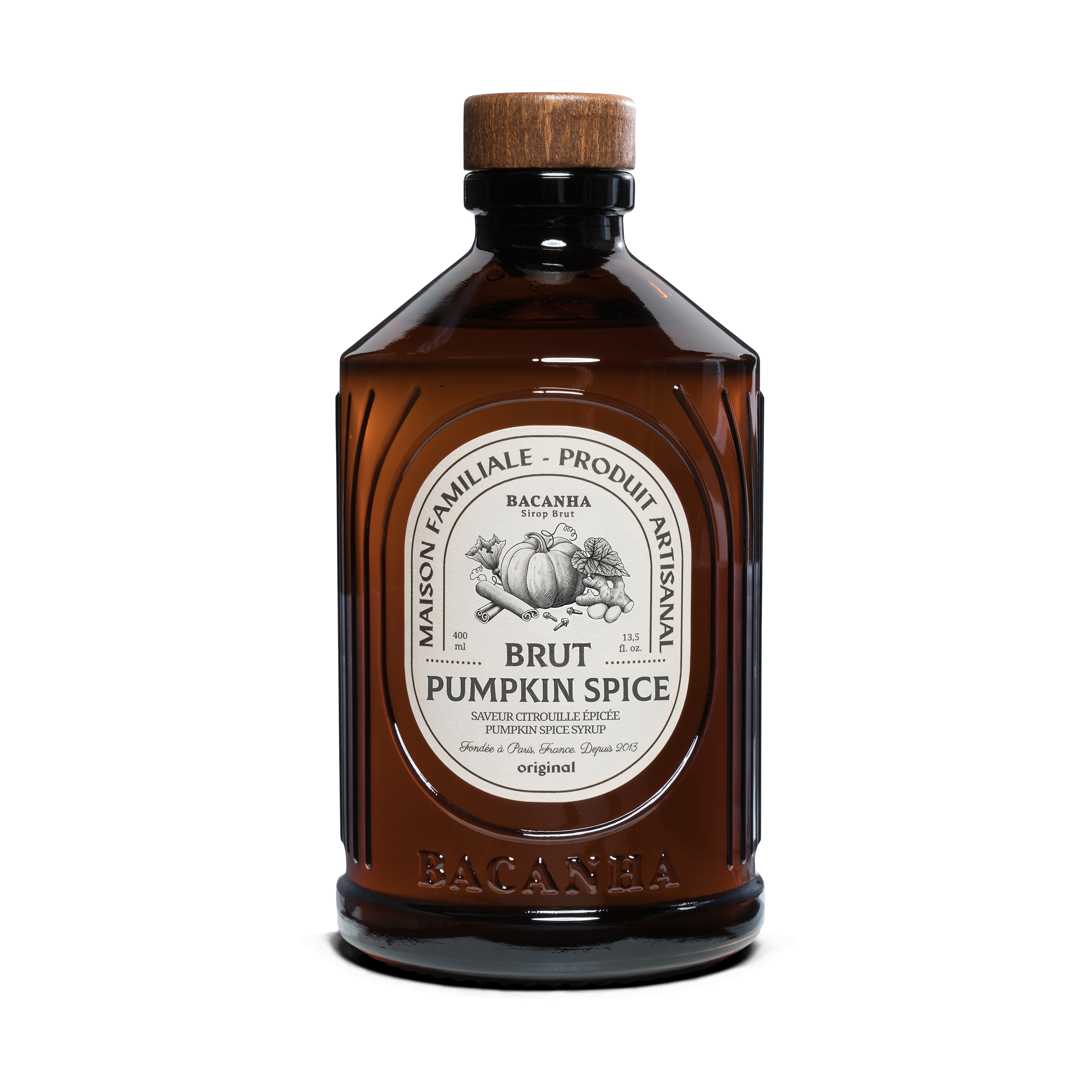 Bacanha - Raw Pumpkin Spice Syrup - 400ml
