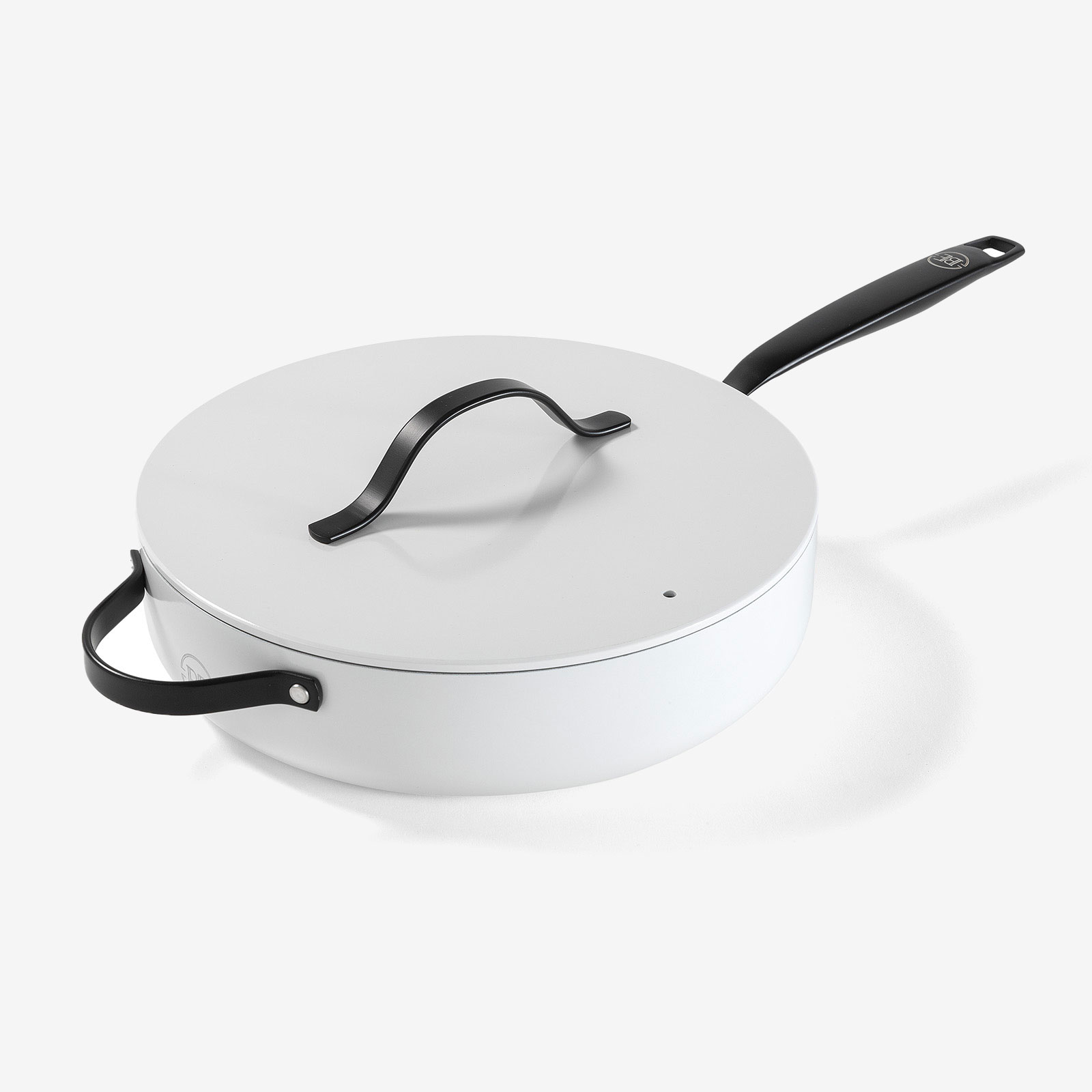 BE Living Essential Sautépanne m/lokk - Ø28cm - Hvit